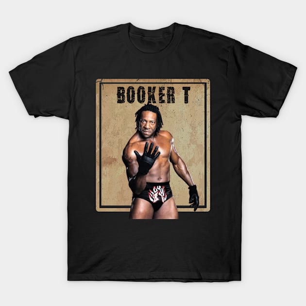 Booker T - Art Drawing T-Shirt by katroxdesignshopart444